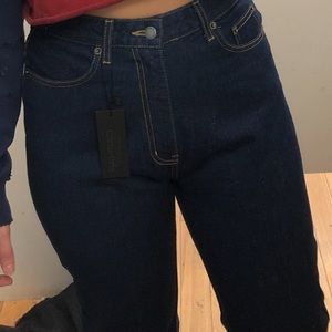 Beautiful high waisted dark wash CARMAR jeans